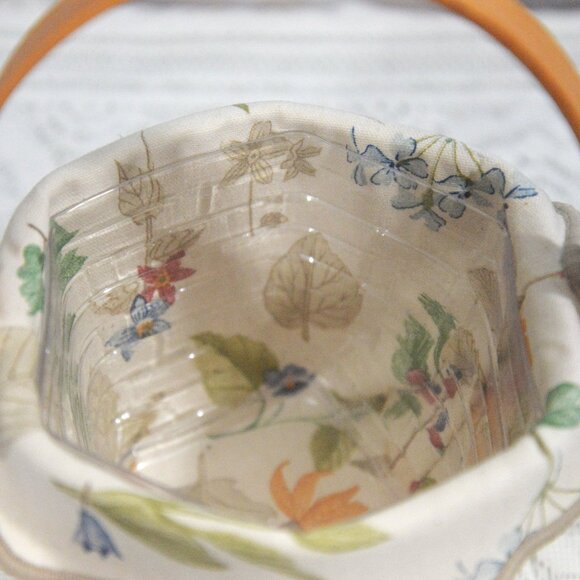 Longaberger Basket Horizon of Hope 2001 with Liner and Protector - Picture 3 of 6